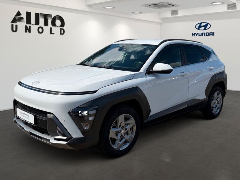 Weiß Gebraucht 2024 Hyundai Kona Trend SUV | 24.990 € (Fairer Preis) - Bild 1/4