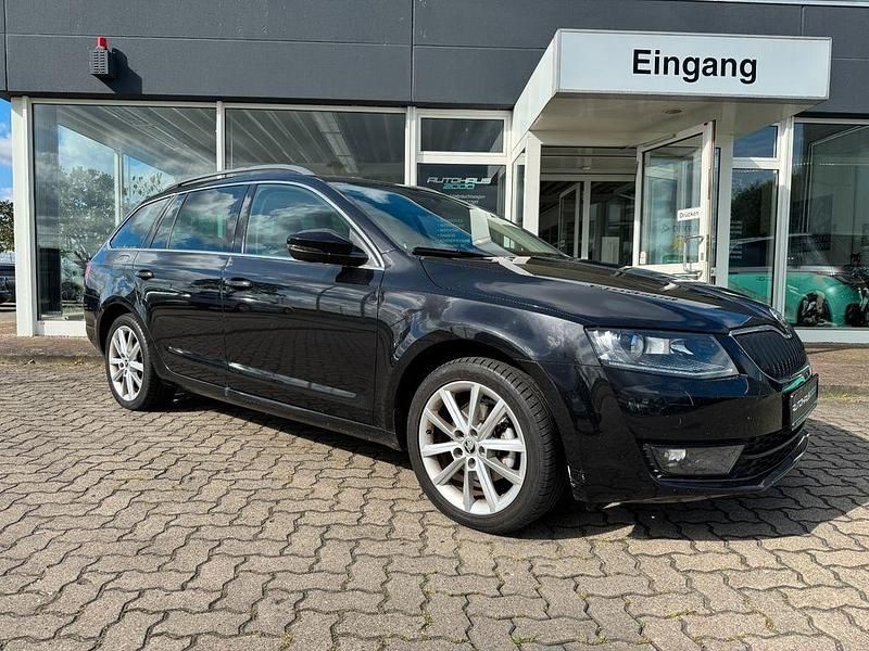 Gebraucht Skoda Octavia Elegance 150 PS (110 kW) 2014 Schwarz Kleinwagen