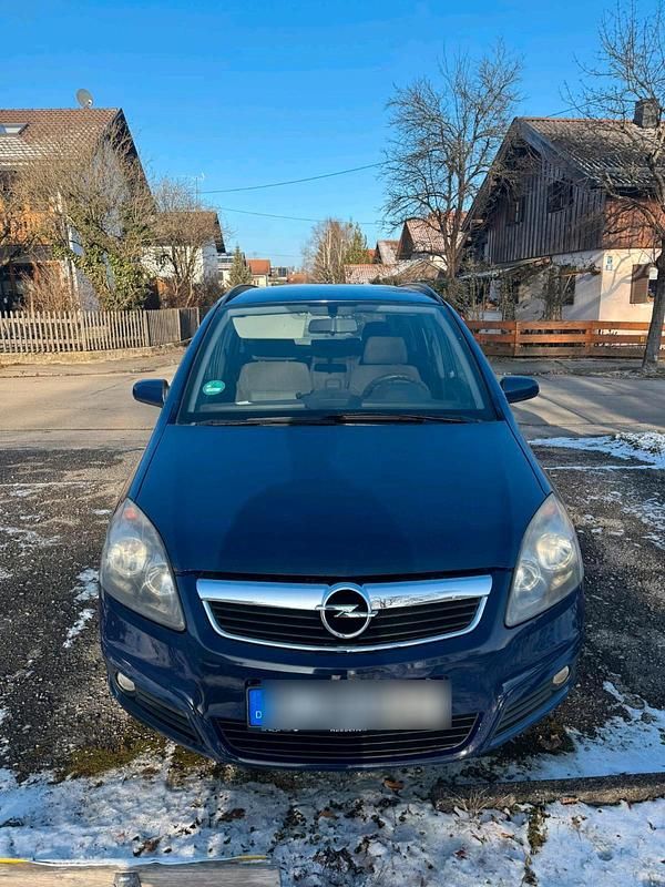 Blau Gebraucht 2007 Opel Zafira Van / Kleinbus | 1.200 € (Guter Preis) - Bild 1/4