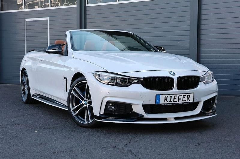 Weiß Gebraucht 2017 BMW 430 Cabriolet Performance Cabrio | 26.600 € (Guter Preis) - Bild 1/4