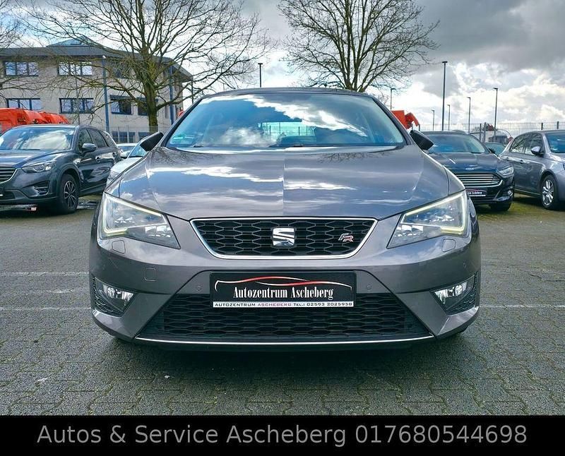 Usata Seat Leon FR 125 CV (91 kW) 2017 Grigio Berlina