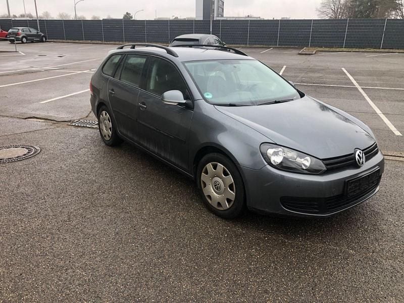 Grau Gebraucht 2013 VW Golf VI Trendline Kombi | 2.850 € (Superpreis) - Bild 1/4