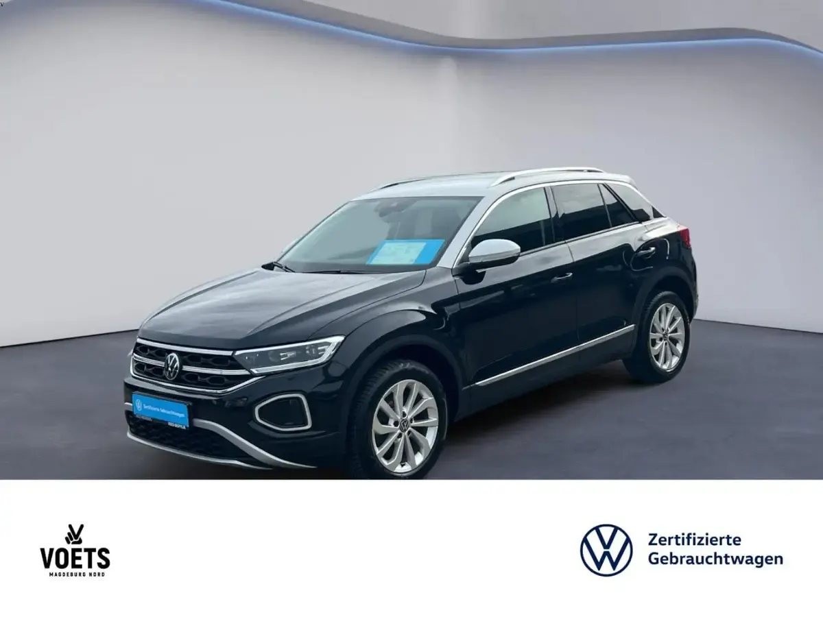Gebraucht VW T-Roc Style 150 PS (110 kW) 2023 Schwarz SUV