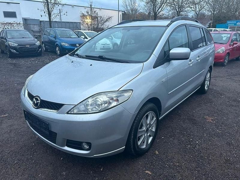 Gebraucht Mazda 5 Exclusive 116 PS (85 kW) 2006 Silber Van / Kleinbus