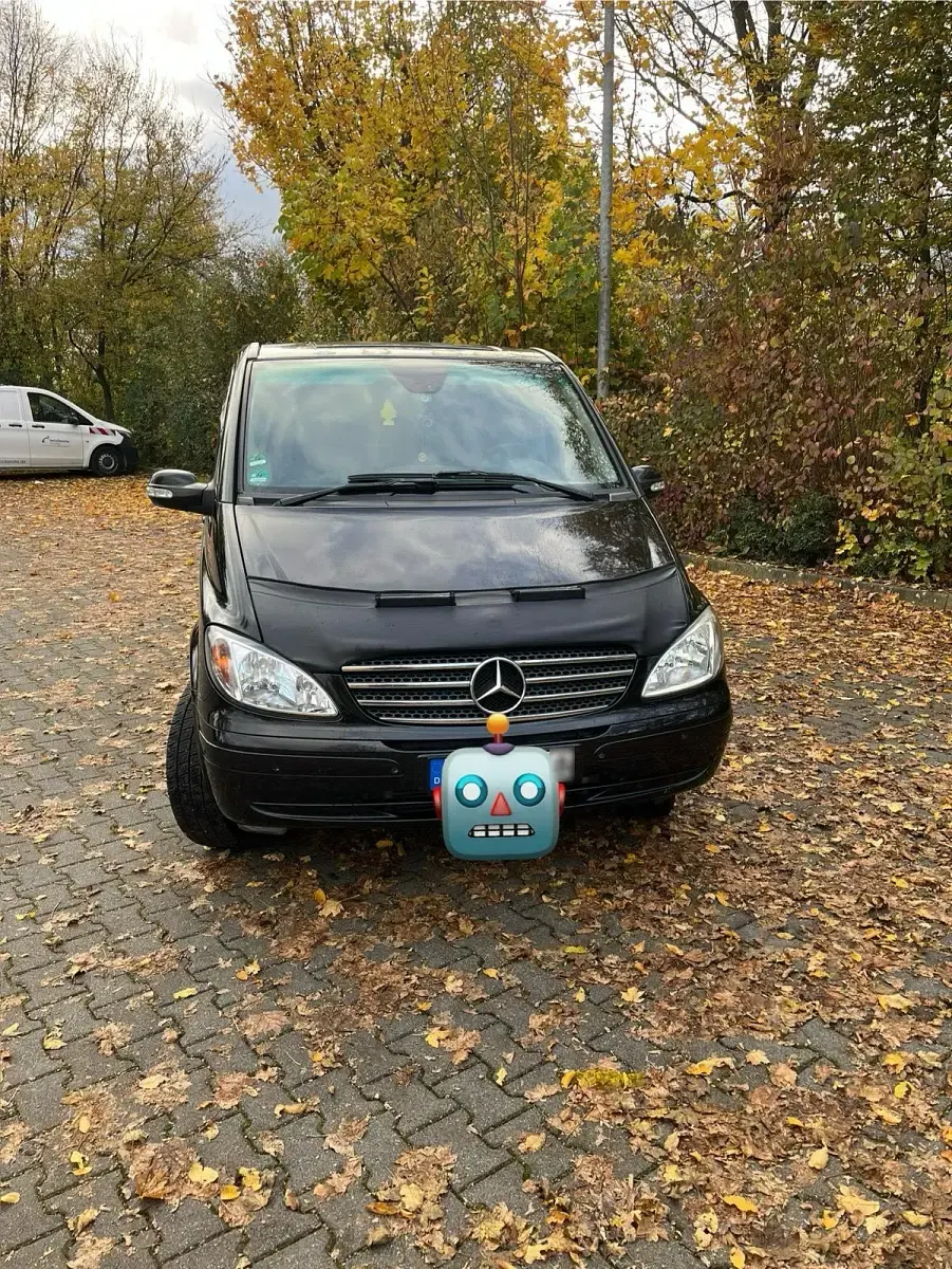 Gebraucht Mercedes Viano 116 PS (85 kW) 2009 Schwarz Van / Kleinbus