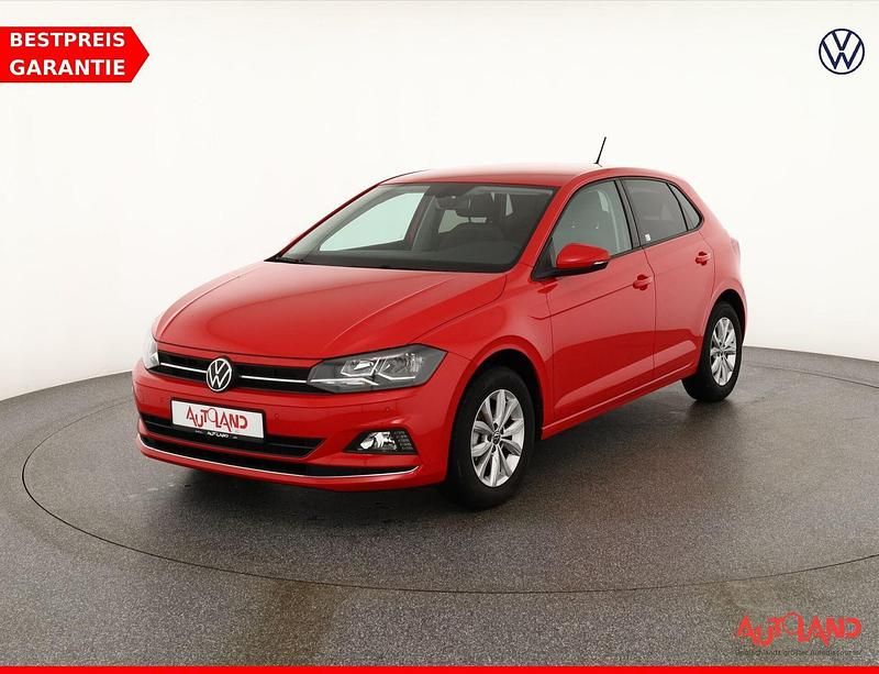 Gebraucht VW Polo Highline 95 PS (69 kW) 2021 Rot Kleinwagen