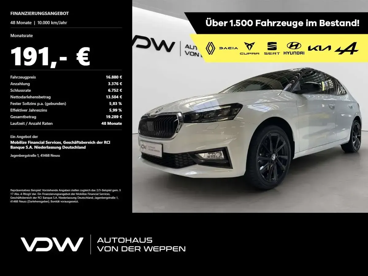 Gebraucht Skoda Fabia Style 110 PS (80 kW) 2022 Kleinwagen