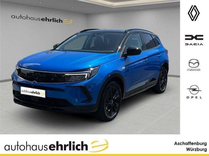 Blau Gebraucht 2022 Opel Grandland X GS Line SUV | 27.790 € (Teuer) - Bild 1/4
