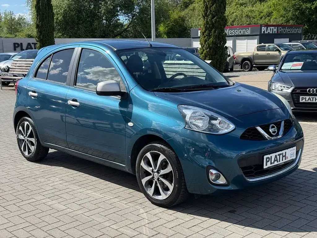 Gebraucht Nissan Micra N-TEC 98 PS (72 kW) 2016 Blau Kleinwagen