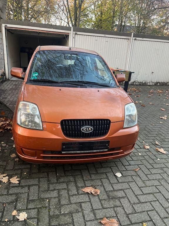 Orange Gebraucht 2007 Kia Picanto Kleinwagen | 790 € (Superpreis) - Bild 1/4