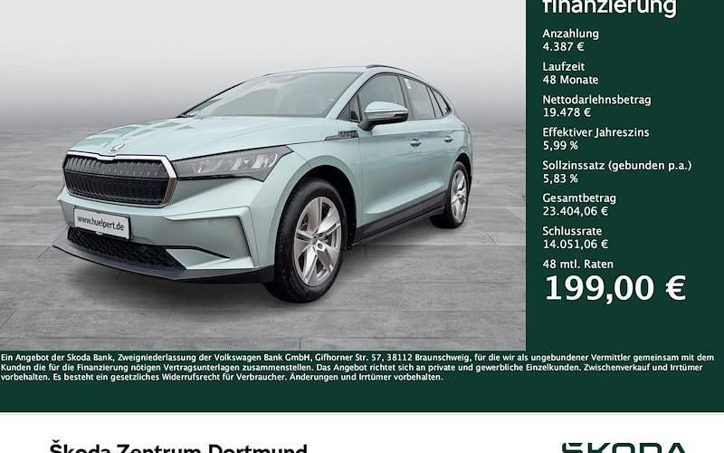 Gebraucht Skoda Enyaq iV Loft 250 kW (340 PS) 2023 Arcticsilber metallic SUV