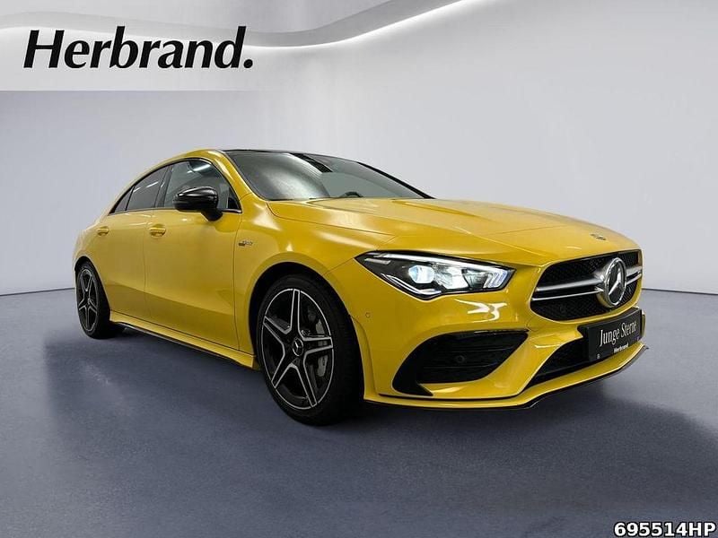 Gebraucht Mercedes CLA35 AMG AMG 306 PS (225 kW) 2023 Unilack sonnengelb Coupé