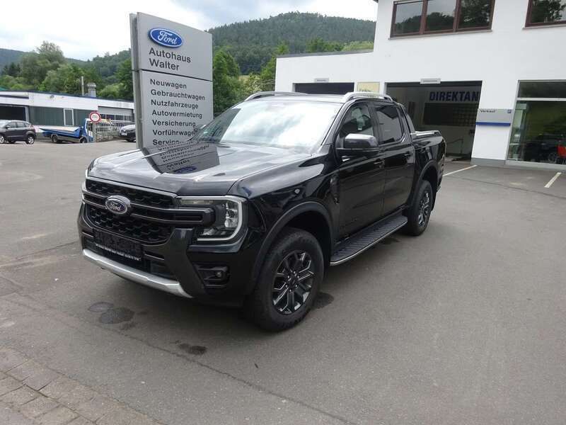 Gebraucht Ford Ranger Wildtrack 170 PS (125 kW) 2023 Obsidianschwarz metallic Pickup