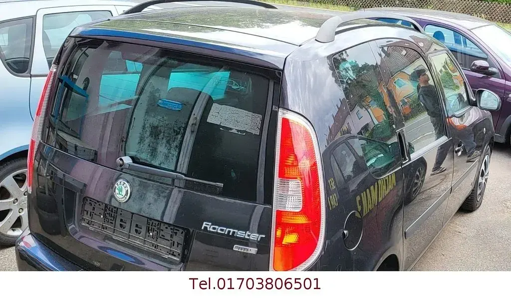 Gebraucht Skoda Roomster Plus Edition 69 PS (50 kW) 2009 Schwarz Van / Kleinbus