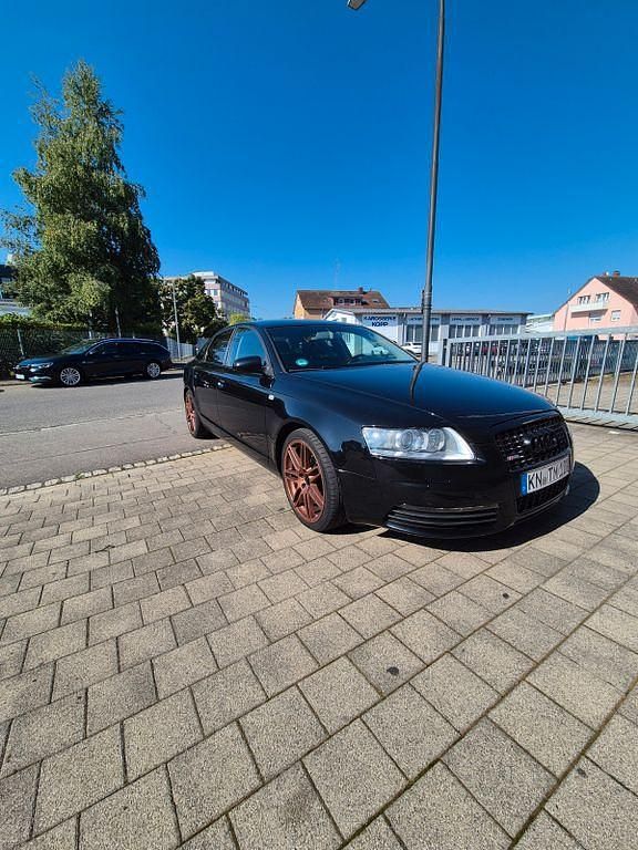 Schwarz Gebraucht 2008 Audi A6 Ambiente Limousine | 5.999 € (Fairer Preis) - Bild 1/4