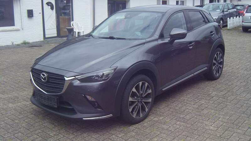 Machine grey Gebraucht 2019 Mazda CX-3 Sports-Line SUV | 17.000 € (Guter Preis) - Bild 1/4
