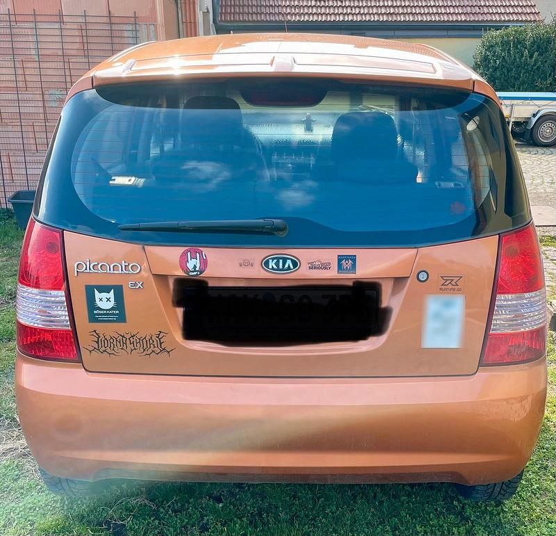 Gebraucht Kia Picanto 63 PS (46 kW) 2007 Orange Kleinwagen