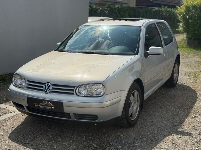 Grau Gebraucht 1999 VW Golf IV Highline Limousine | 1.500 € (Guter Preis) - Bild 1/4