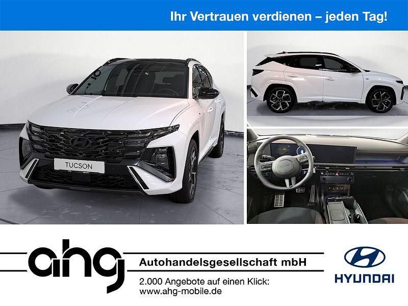 Serenity white Neu 2025 Hyundai Tucson N Line SUV | 39.999 € (Teuer) - Bild 1/4