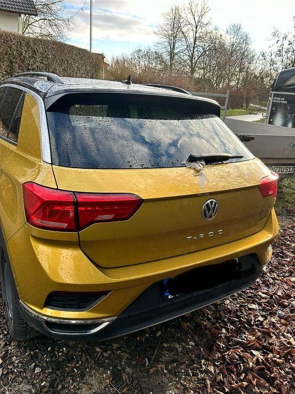 Gebraucht VW T-Roc Style 116 PS (85 kW) 2018 Gelb SUV
