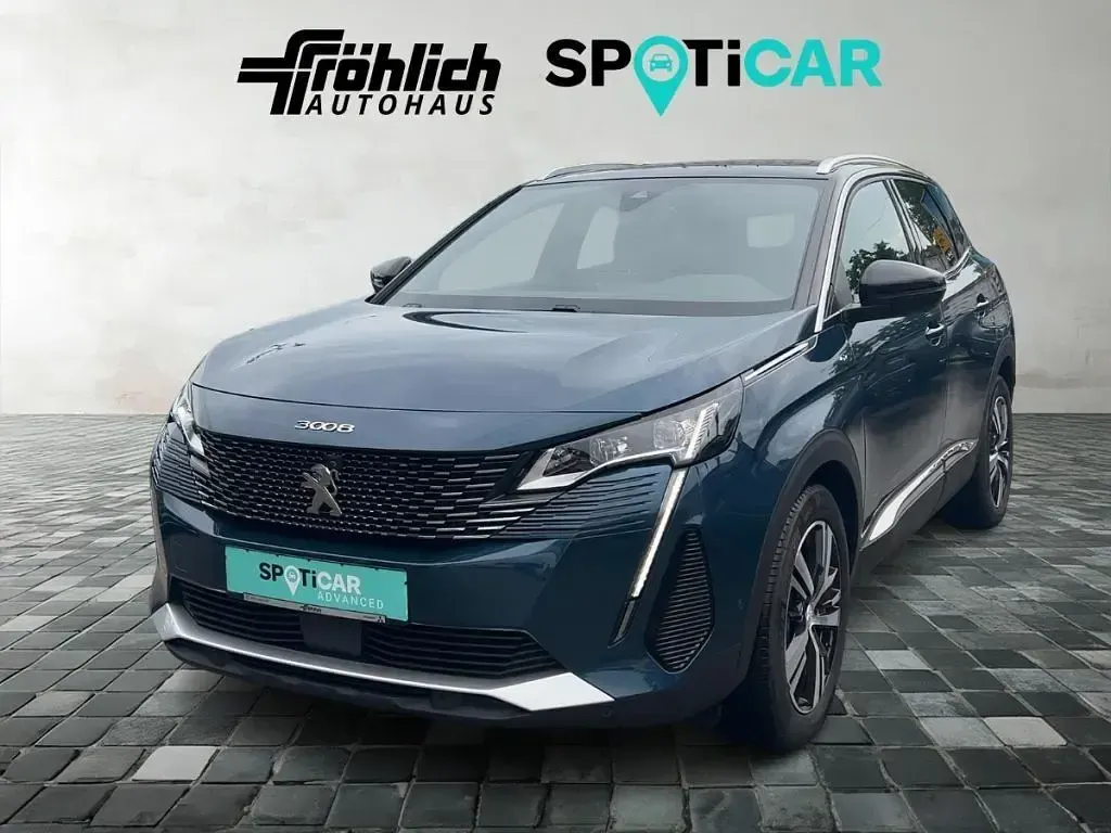Gebraucht Peugeot 3008 GT 131 PS (96 kW) 2024 Blau SUV