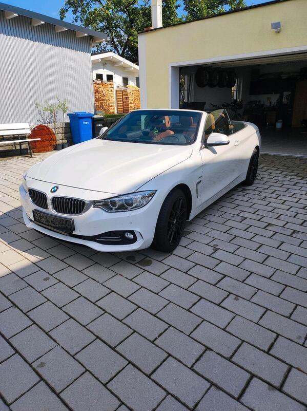 Weiß Gebraucht 2015 BMW 428 Cabrio | 24.750 € (Fairer Preis) - Bild 1/4