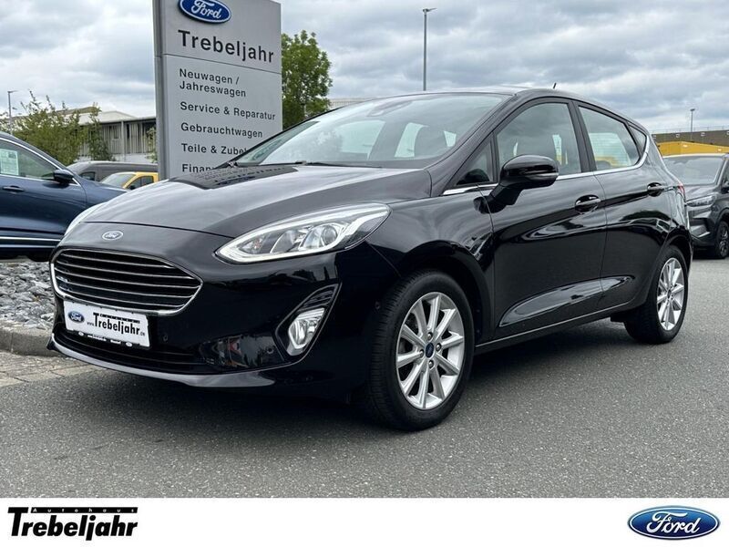 Schwarz Gebraucht 2020 Ford Fiesta Titanium Kleinwagen | 15.990 € (Fairer Preis) - Bild 1/4