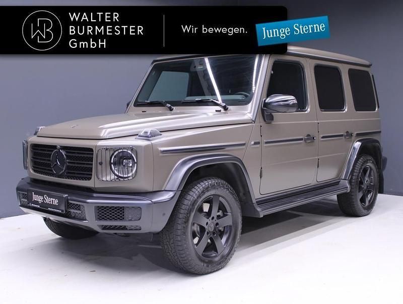 Manufaktur dunkeloliv magno Gebraucht 2021 Mercedes G350 SUV | 113.870 € (Teuer) - Bild 1/4