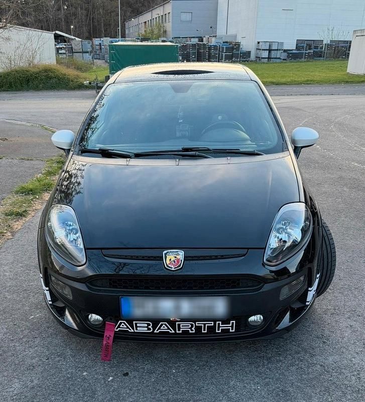 Schwarz Gebraucht 2012 Abarth Punto Evo Kleinwagen | 10.000 € - Bild 1/4