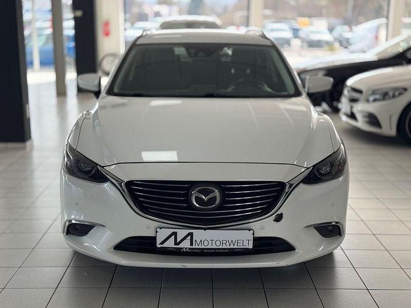 Gebraucht Mazda 6 Sports-Line 175 PS (128 kW) 2015 Weiß Kombi