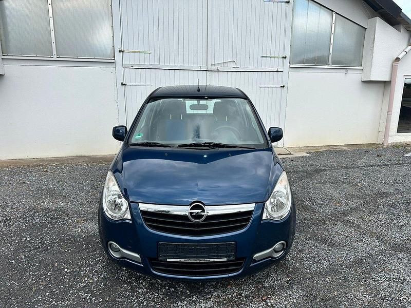 Gebraucht Opel Agila Edition 65 PS (47 kW) 2008 Blau Kleinwagen