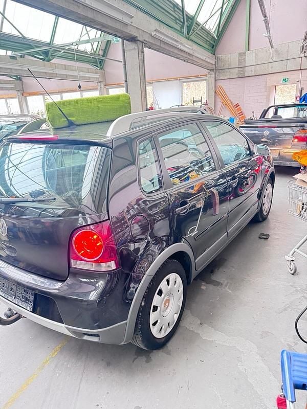 Gebraucht VW Polo Cross 101 PS (74 kW) 2008 Schwarz Kleinwagen