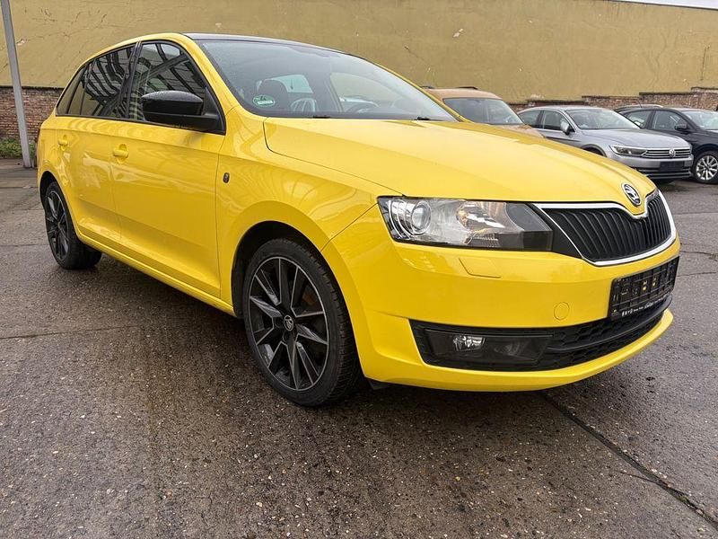 Gebraucht Skoda Rapid Style 105 PS (77 kW) 2014 Gelb Limousine