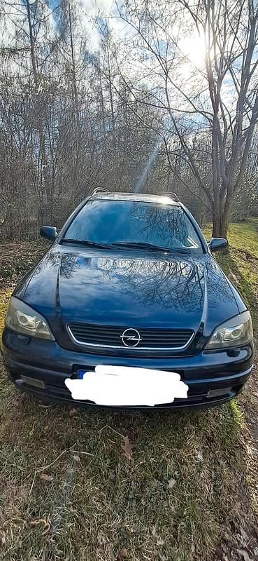 Gebraucht Opel Astra 101 PS (74 kW) 2002 Schwarz Kombi