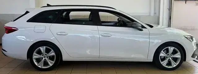 Usata Seat Leon FR 150 CV (110 kW) 2021 Bianco Station wagon