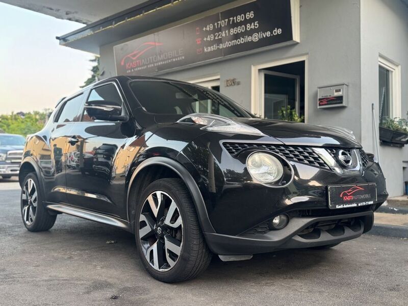 Schwarz Gebraucht 2015 Nissan Juke Tekna SUV | 6.800 € (Fairer Preis) - Bild 1/4
