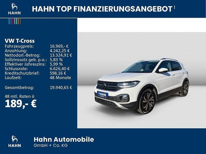 Gebraucht VW T-Cross Style 110 PS (80 kW) 2021 Pure white SUV