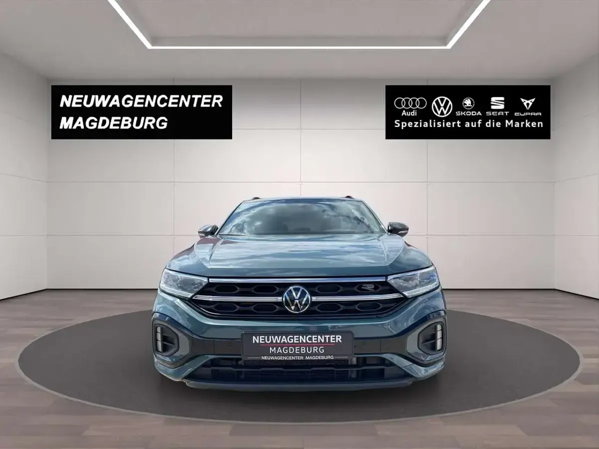 Gebraucht VW T-Roc Cabriolet R-line 150 PS (110 kW) 2025 Petroleum blue metallic SUV