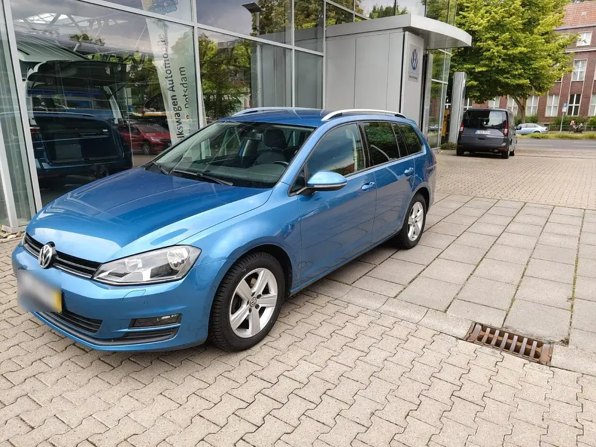 Gebraucht VW Golf VII 2013 Blau Kombi