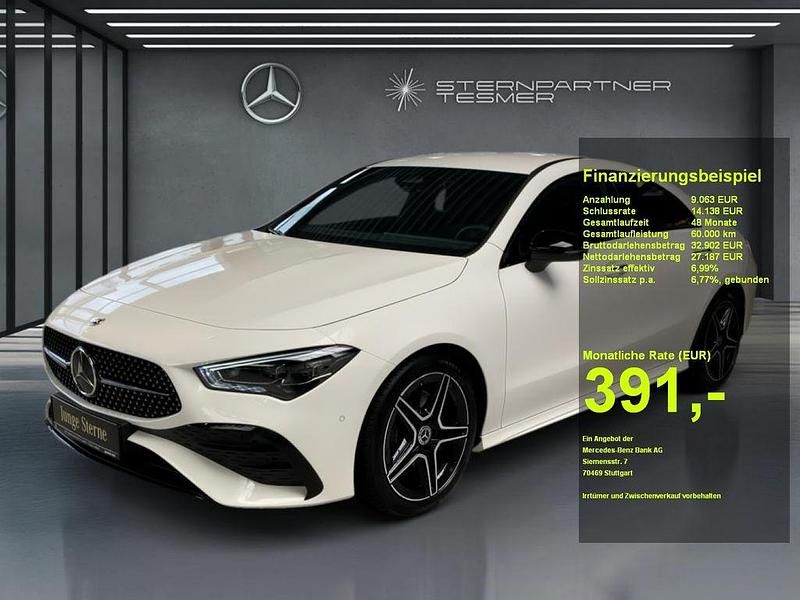 Weiß Gebraucht 2024 Mercedes CLA200 AMG Limousine | 35.840 € (Fairer Preis) - Bild 1/3