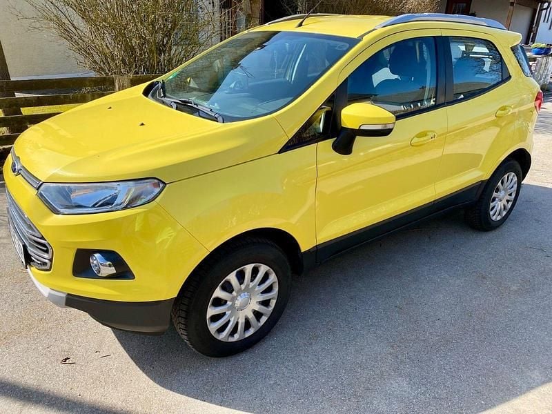 Gebraucht Ford Ecosport 125 PS (91 kW) 2014 Gelb SUV