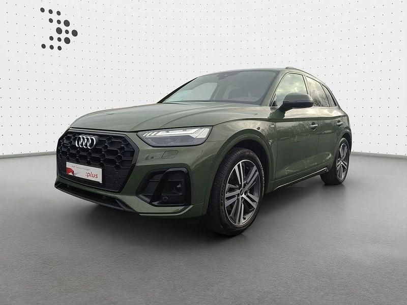 Gebraucht Audi Q5 S-Line 204 PS (150 kW) 2023 Distriktgrün metallic SUV
