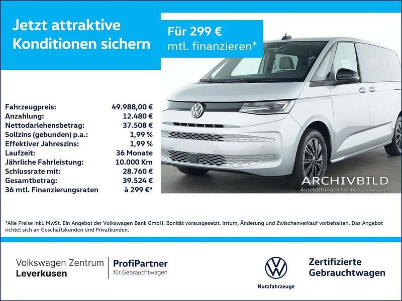 Reflexsilber Gebraucht 2024 VW T7 Van | 49.988 € (Superpreis) - Bild 1/4