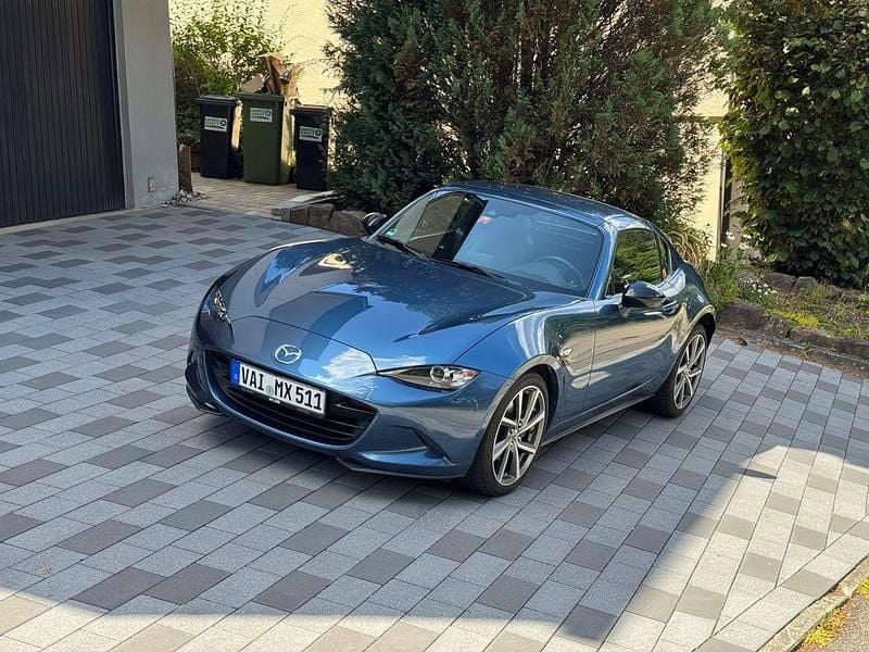 Gebraucht Mazda MX5 Exclusive-Line 184 PS (135 kW) 2018 Blau Cabrio