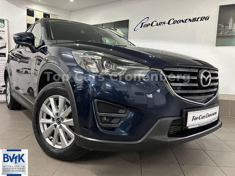 Blau Gebraucht 2016 Mazda CX-5 Exclusive-Line SUV | 10.950 € (Guter Preis) - Bild 1/4