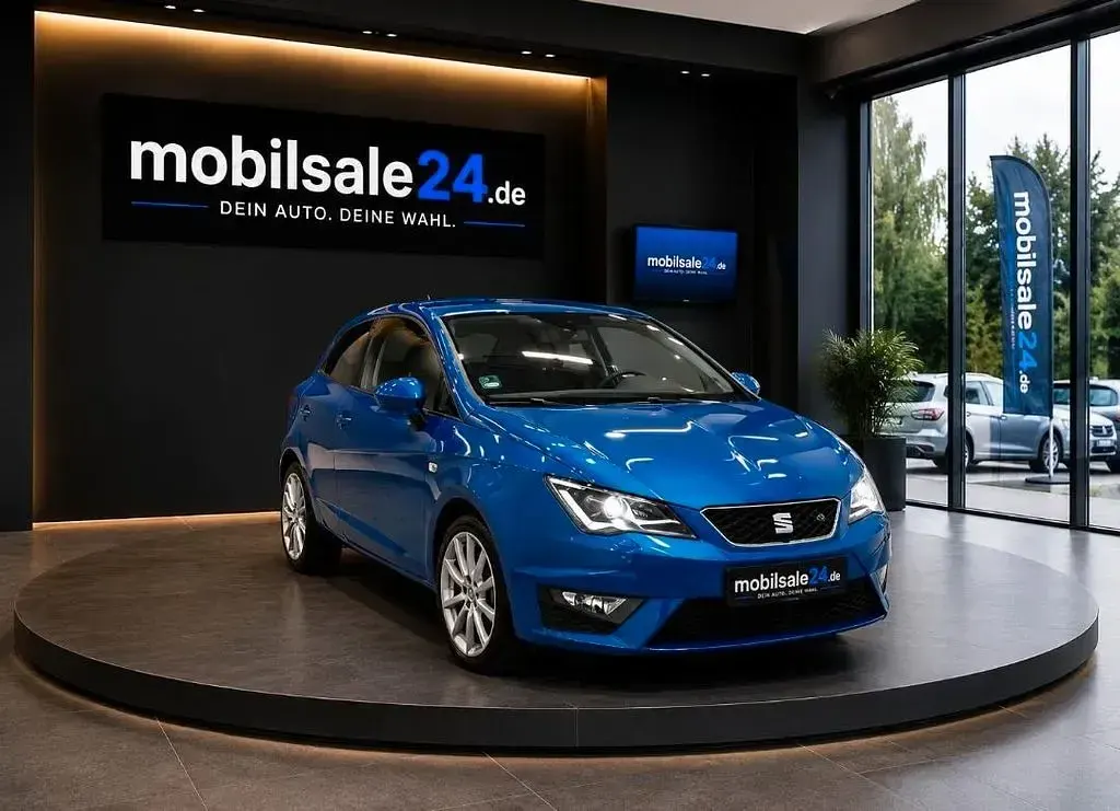 Gebraucht Seat Ibiza SC FR 105 PS (77 kW) 2012 Blau Kleinwagen