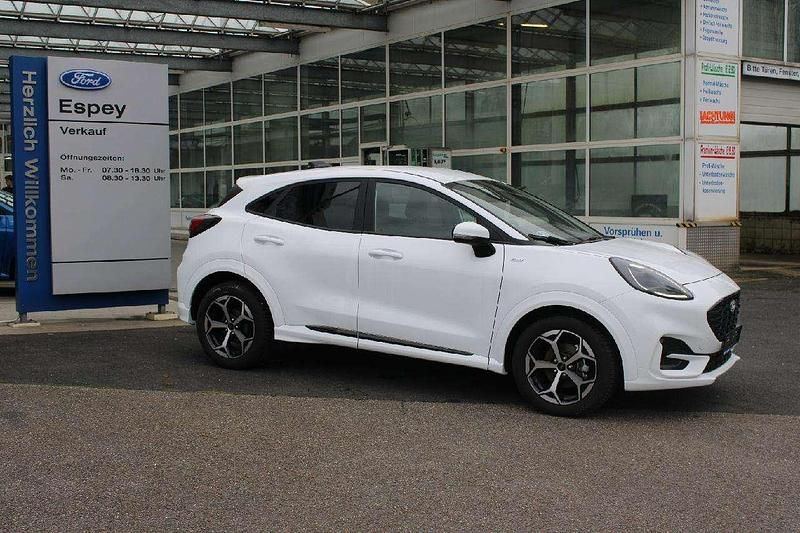 Gebraucht Ford Puma ST-Line 125 PS (91 kW) 2024 Weiß SUV
