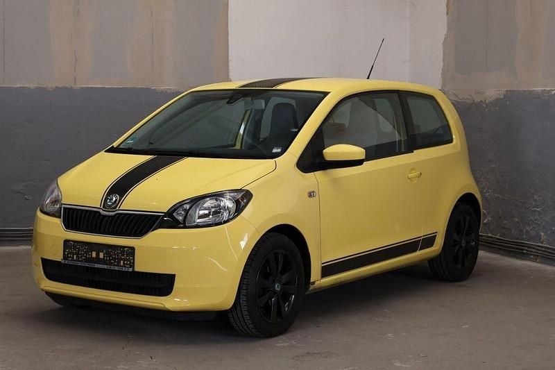 Gebraucht Skoda Citigo Ambition 60 PS (44 kW) 2012 Gelb Kleinwagen