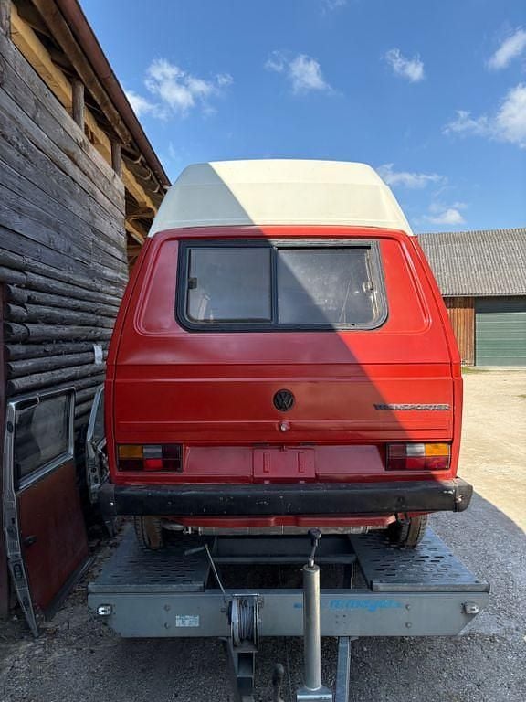 Second-hand VW T3 44 CP (32 kW) 1990 Roșu Van