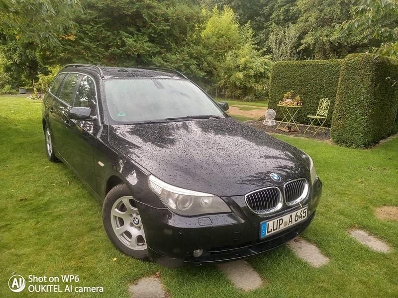 Schwarz Gebraucht 2006 BMW 520 Limousine | 3.850 € (Fairer Preis) - Bild 1/4